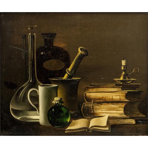 Кочетова Н.В. Натюрморт с книгами