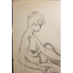Каплан Ф.М. Сидящий на стуле
