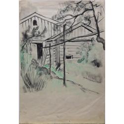 Филимонов А.И. Около дома