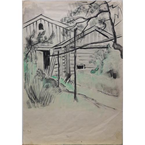 Филимонов А.И. Около дома