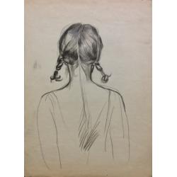 Барвенко В.П. « Голова девочки»