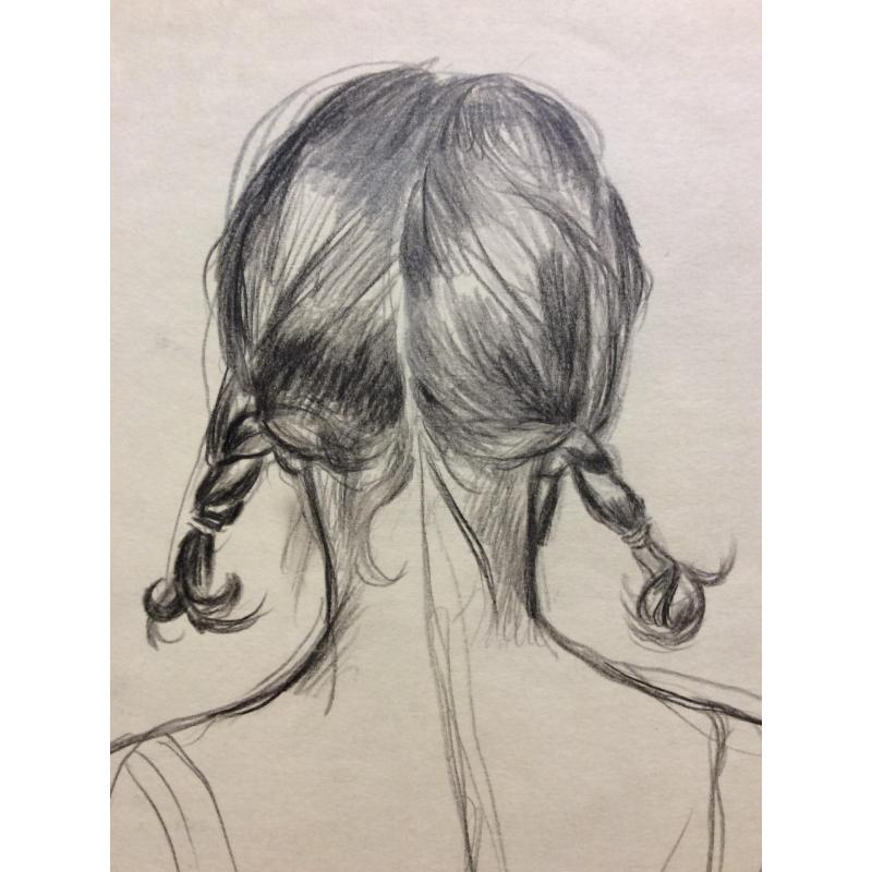 Барвенко В.П. « Голова девочки»