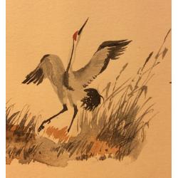 Мешков Е. А. Иллюстрация к книге С. Романовского Сон лисы