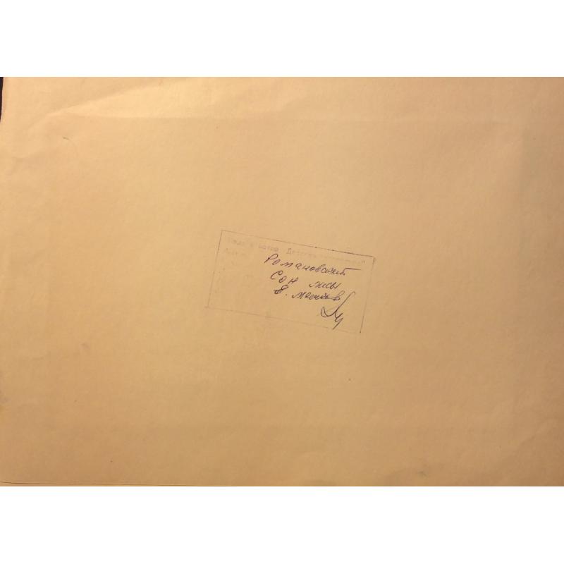 Мешков Е. А. Иллюстрация к книге С. Романовского Сон лисы