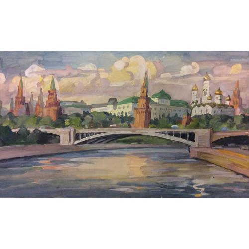 Щербинин В.В. Вид на Кремль