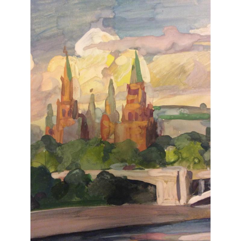Щербинин В.В. Вид на Кремль