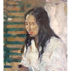 Алексеев А. Е. Вьетнам. Школьница Нгием