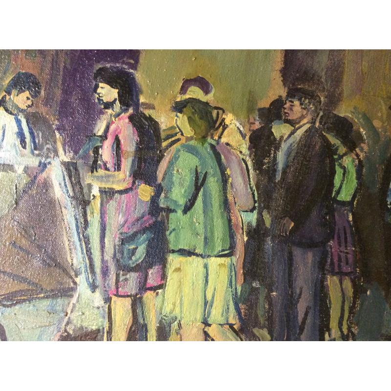 Неизвестный художник В столовой