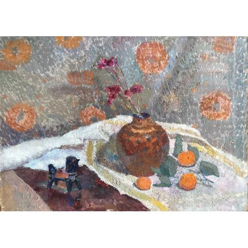 Масютин Ю.И. Натюрморт с дымковской игрушкой