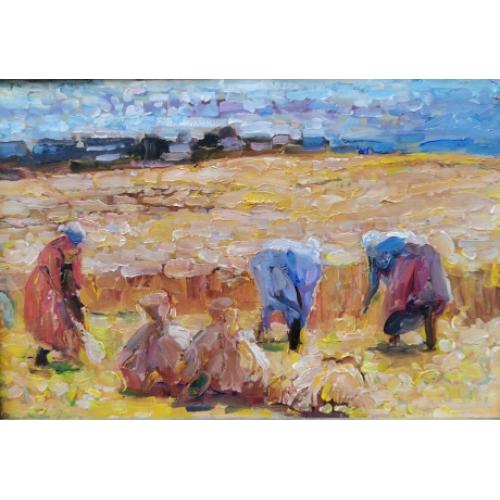 Коркодым В. Н.  В поле