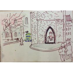 Алексеев А.Е. Городской пейзаж