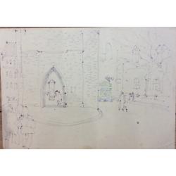 Алексеев А.Е. Городской пейзаж