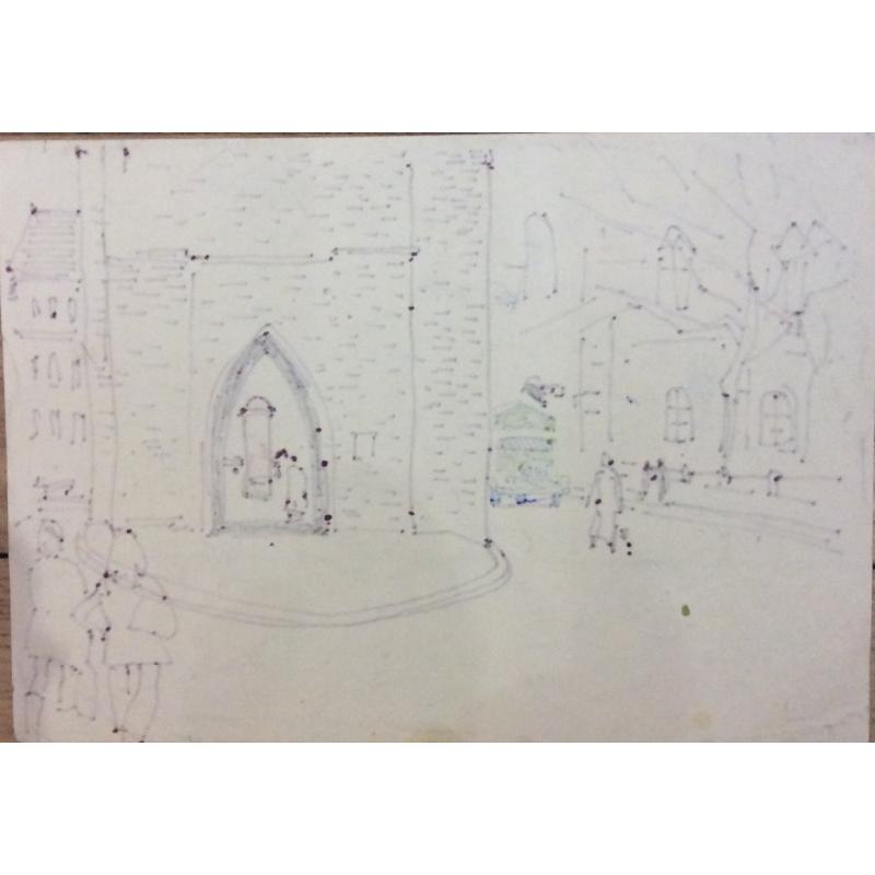 Алексеев А.Е. Городской пейзаж