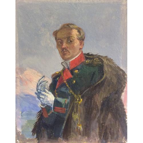 Ванециан А.В. Портрет военного Русской императорской армии