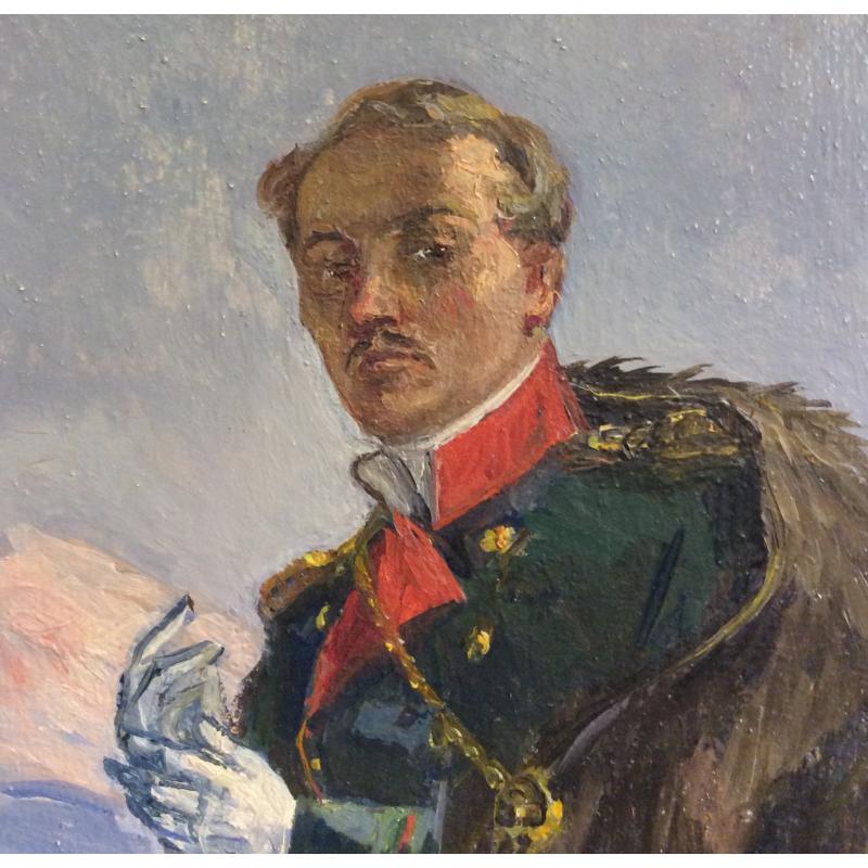 Ванециан А.В. Портрет военного Русской императорской армии