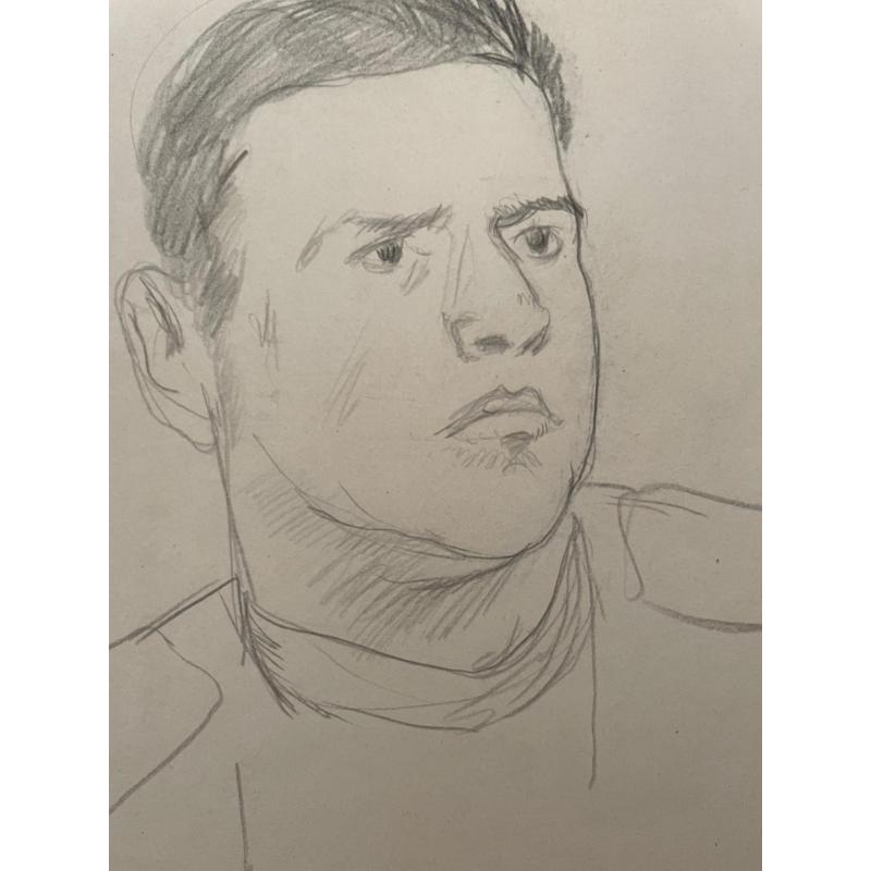 Гончаров А.Д. Портрет бойца