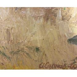 Саханов А.И. Стога сена