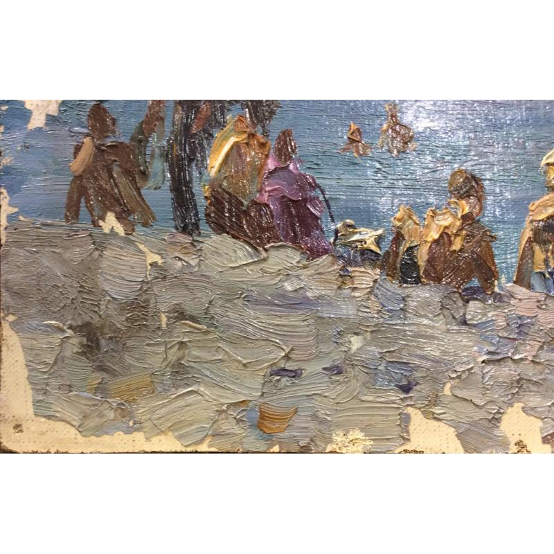 Саханов А.И. На берегу моря
