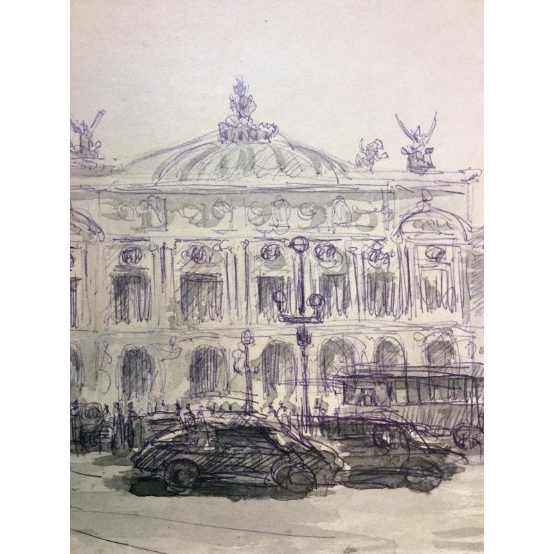 Судаков П. Ф. Площадь оперы. Париж