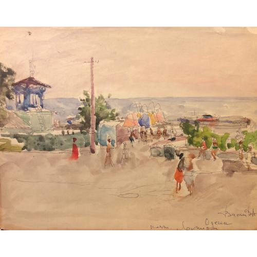 Васин В. А. Пляж Ланжерон. Одесса