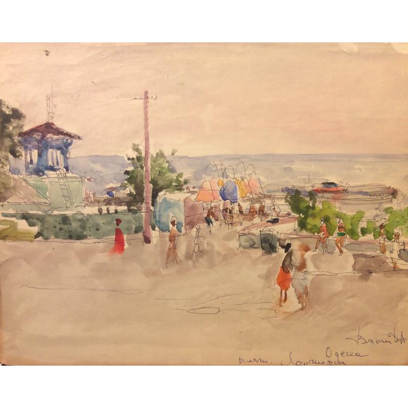 Васин В. А. Пляж Ланжерон. Одесса