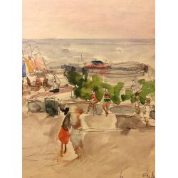 Васин В. А. Пляж Ланжерон. Одесса