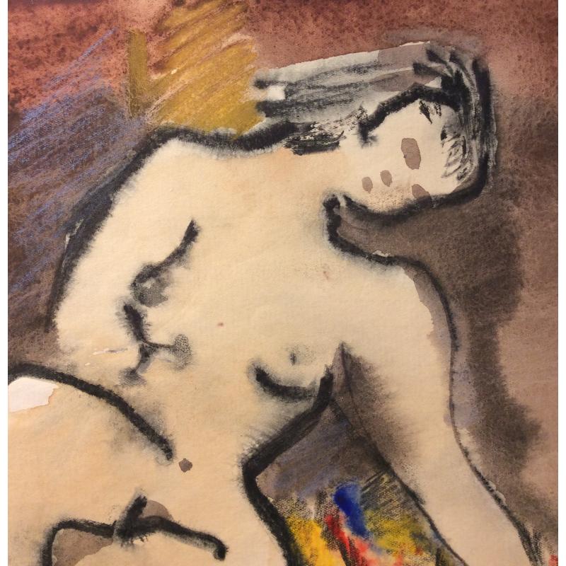 Ведерников А. С. Обнаженная на лоскутном одеяле