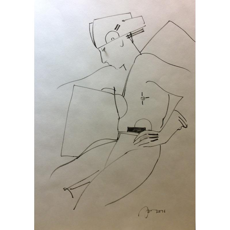 Хамдамов Р.У. Эскиз театрального костюма