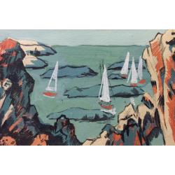 Афанасьева Е. А. Яхты в море