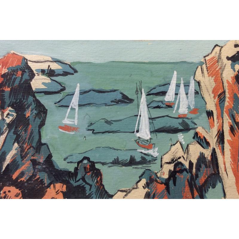 Афанасьева Е. А. Яхты в море