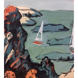 Афанасьева Е. А. Яхты в море