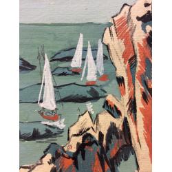 Афанасьева Е. А. Яхты в море