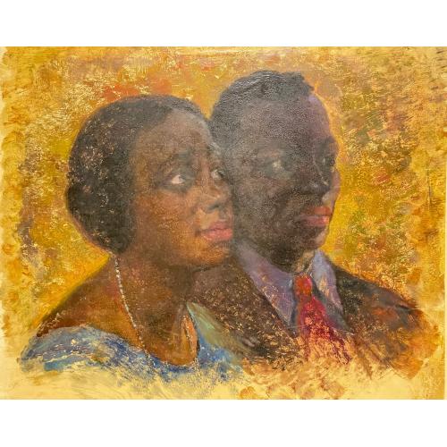 Шлепнёв В.С. Портрет двух африканцев