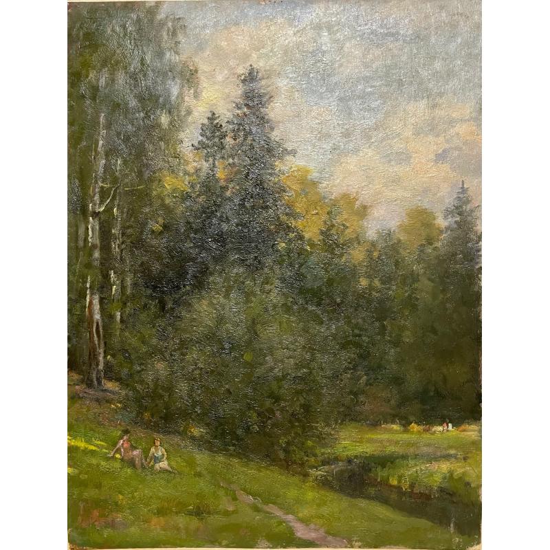 Шлепнёв В.С. У реки