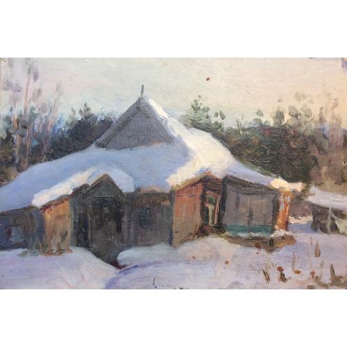 Завьялов В.В. Дом под снегом