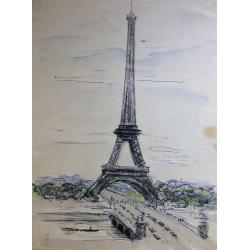 Судаков П. Ф. Эйфелева башня. Париж