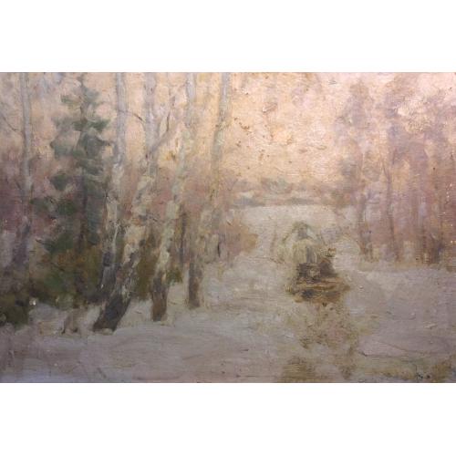 Васин В. А. Зима в Загорске