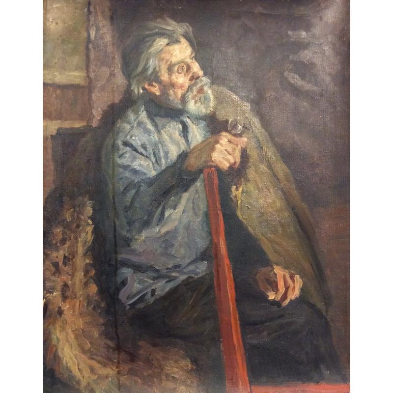Папикян А.С. Портрет пожилого мужчины