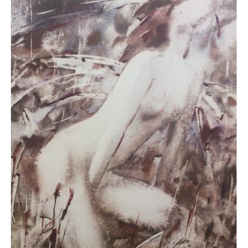 Неизвестный художник Модель репродукция