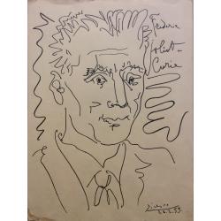 Пикассо П. Портрет Фредерика Жолио-Кюри