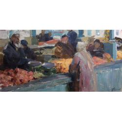 Перов А. П. Этюд Базар