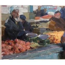 Перов А. П. Этюд Базар