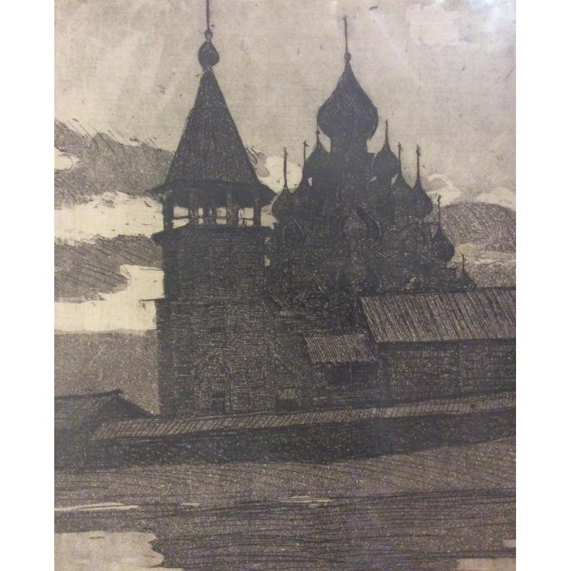 Неизвестный художник. Кижи