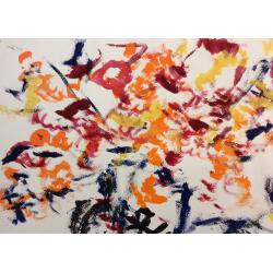 Зернова Е. С. Натюрморт с двумя чашками. Из серии Круглый год