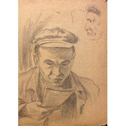 Ситников В.Я. Мужчина читает журнал