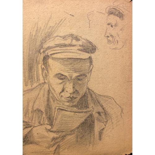 Ситников В.Я. Мужчина читает журнал