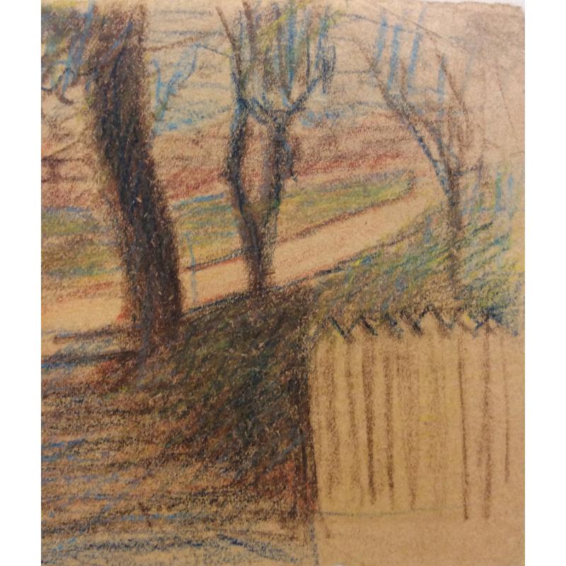 Костенко К.Е. Лошадь с телегой