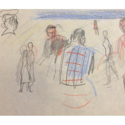 Лабас А. А. Набросок. Без названия.