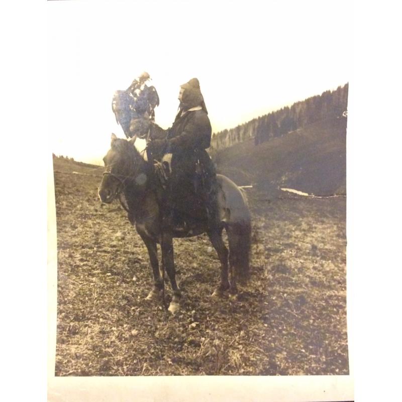 Неизвестный фотограф Алтай. Охота с беркутом