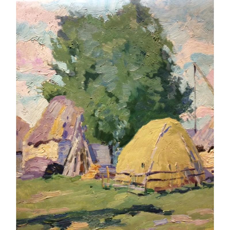 Титов А. М. Окраина деревни